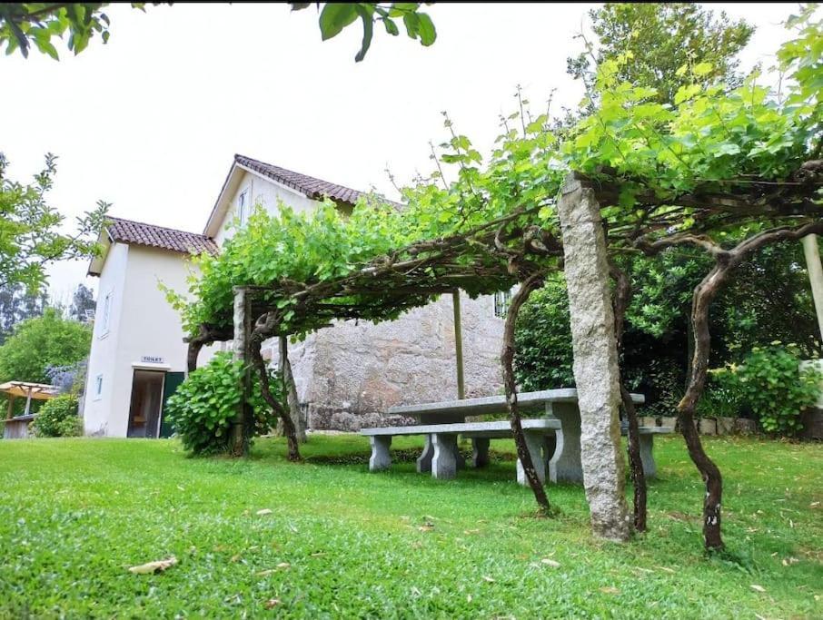 A Vina De Lina. Turismo Rural Con Piscina Y Finca. Villa Pontevedra Exterior photo