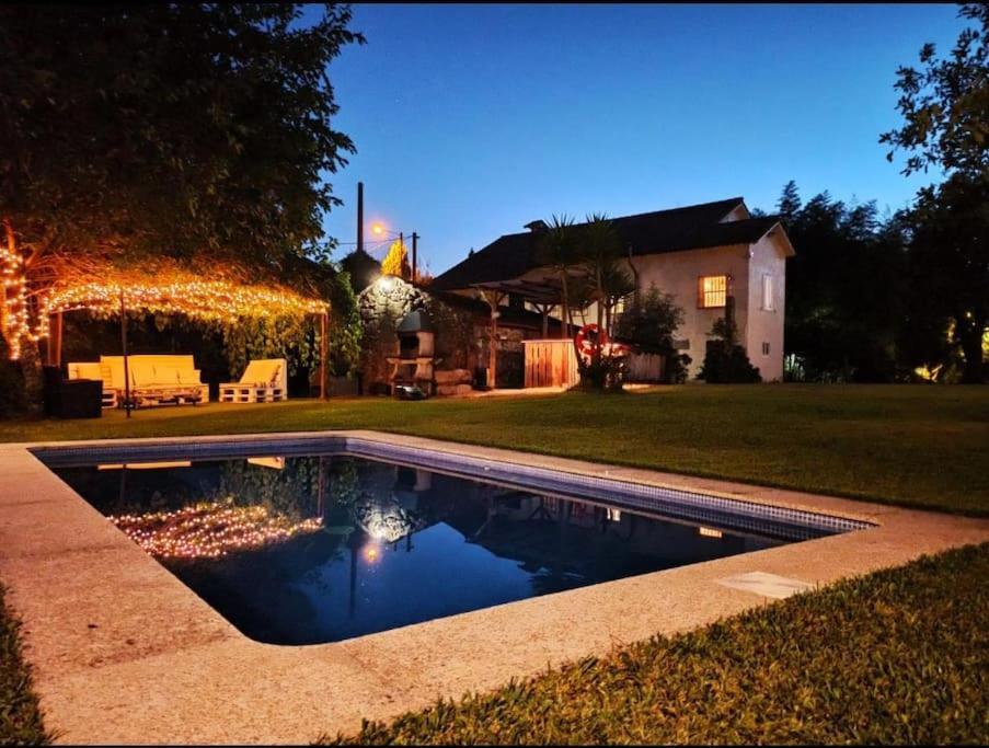 A Vina De Lina. Turismo Rural Con Piscina Y Finca. Villa Pontevedra Exterior photo